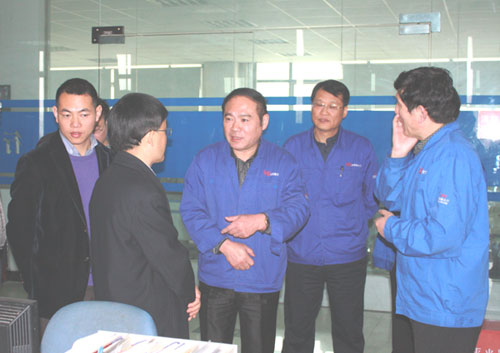 省政府研究室一行莅临我公司视察调研